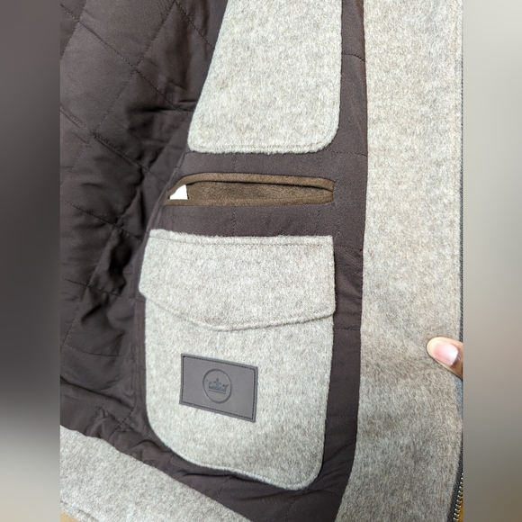 NWOT Peter Millar Mushroom Flex-Fleece Wool Vest - Picture 7 of 12